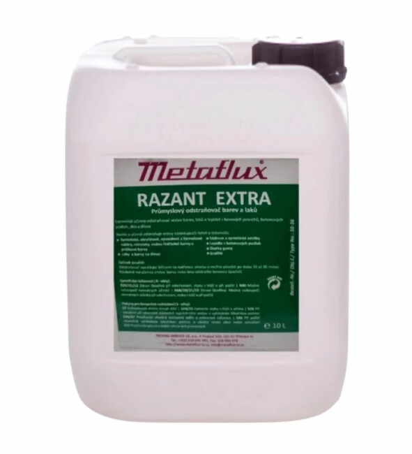 Produkty Metaflux a jejich GHS označení